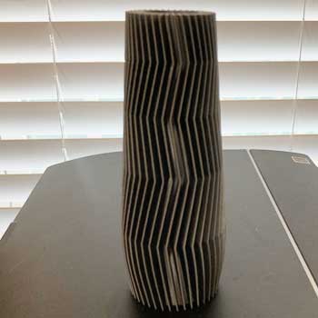 vase with texture